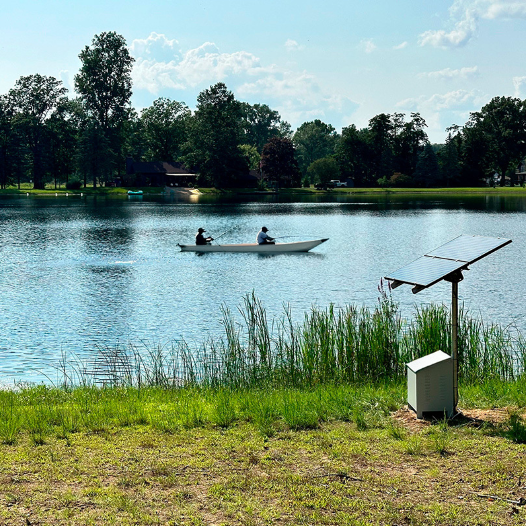 RPS AIR-ation Kits - Solar Pond Aeration System with Brushless Solar Air Compressor