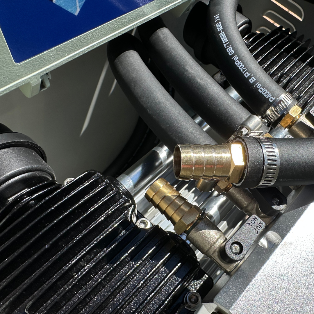 AIR1200 Solar Pond Aerator with MEGA Diffusers