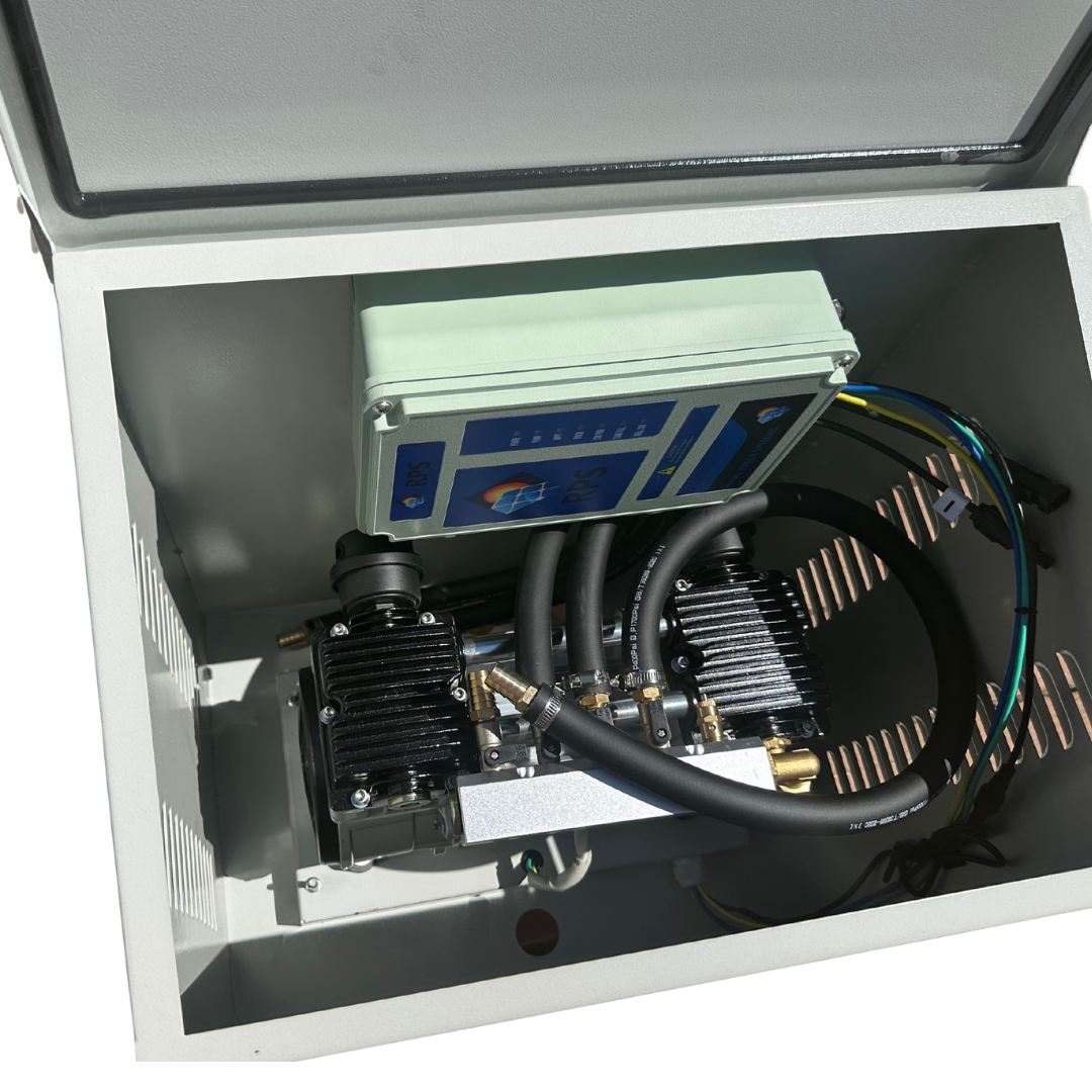 AIR1200 Solar Pond Aerator with MEGA Diffusers