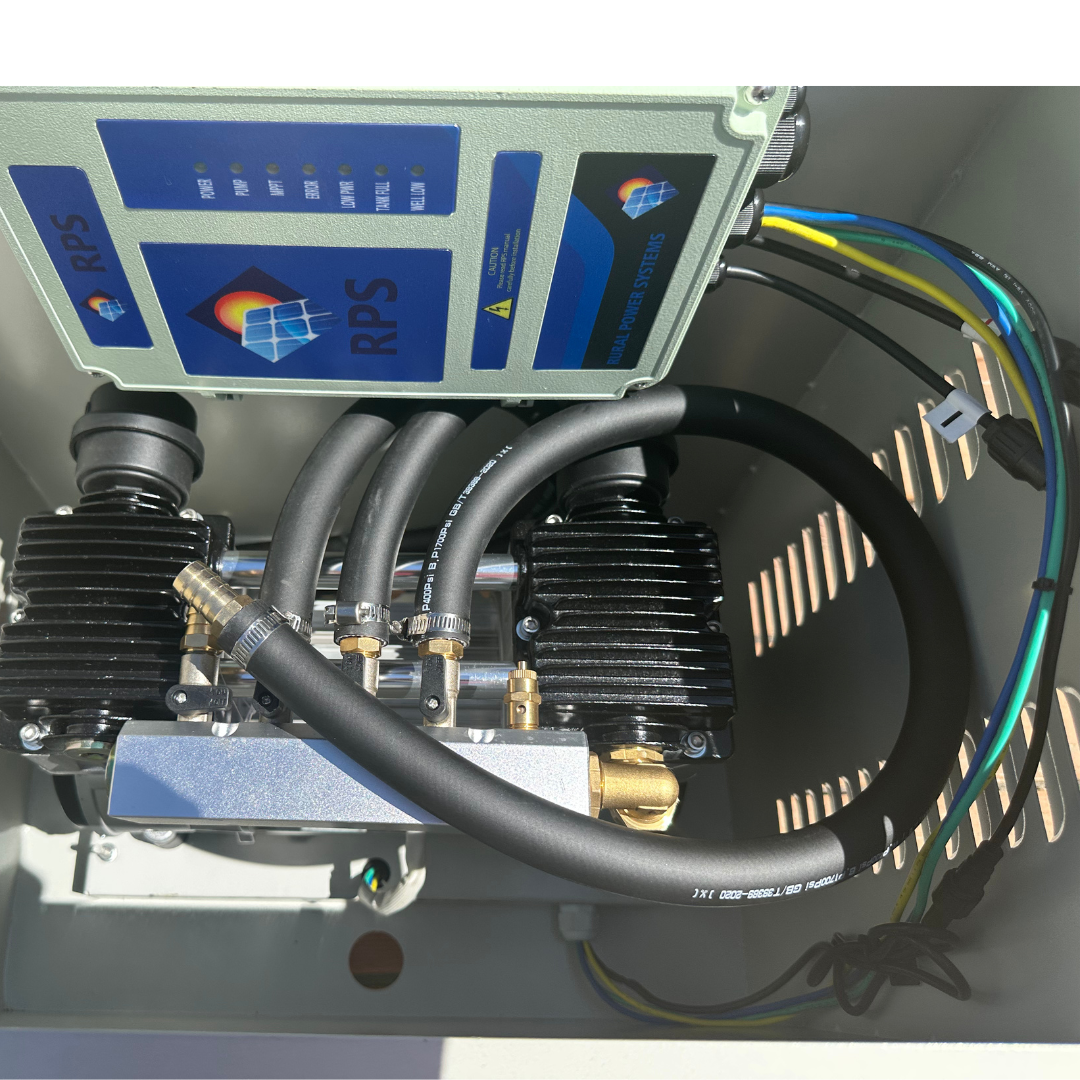 AIR1200 Solar Pond Aerator with MEGA Diffusers