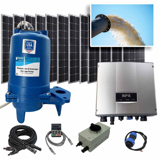 Solar Powered Dewatering Pump