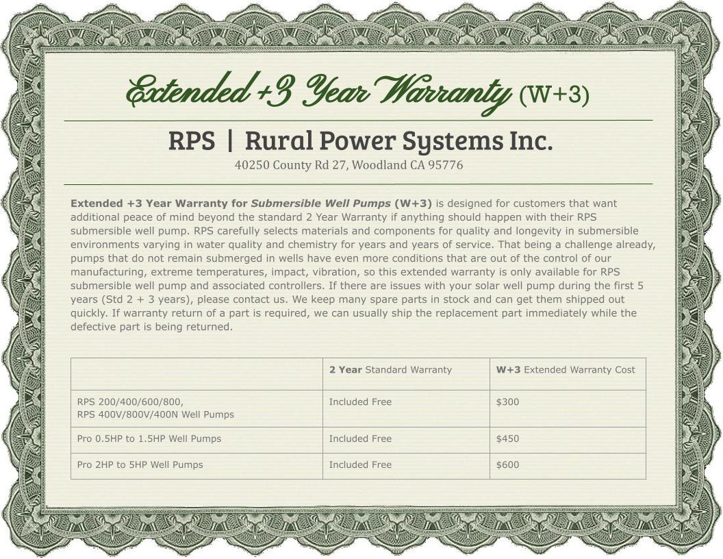 Supplemental Coverage & Warranty