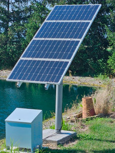 Image of a Top of Pole Solar Panel Mounting Kit