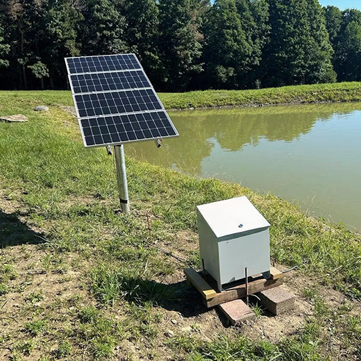 Image of RPS Air-ATOR in a customer's pond