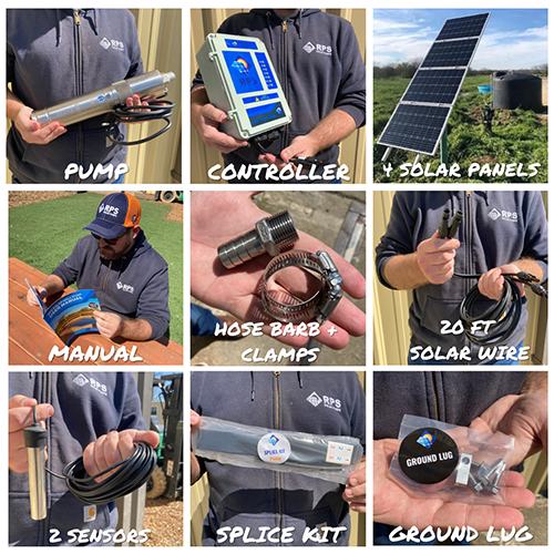 RPS 400 Solar Well Pump Kit