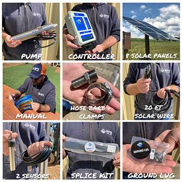 RPS 800 Solar Well Pump Kit