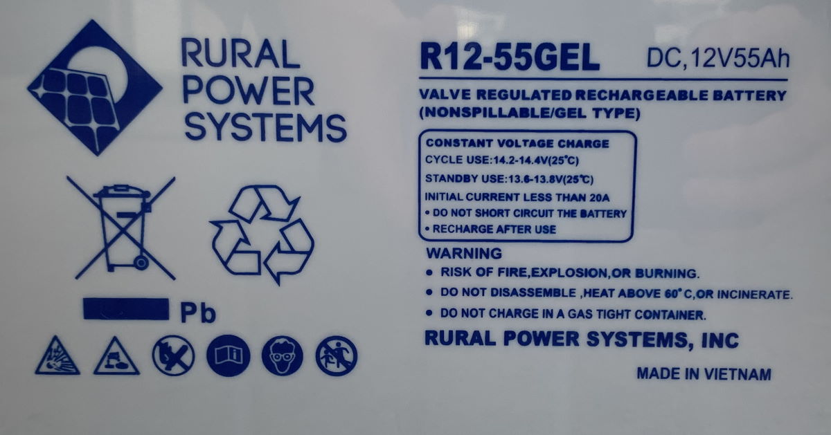 Deep Cycle GEL Battery Banks
