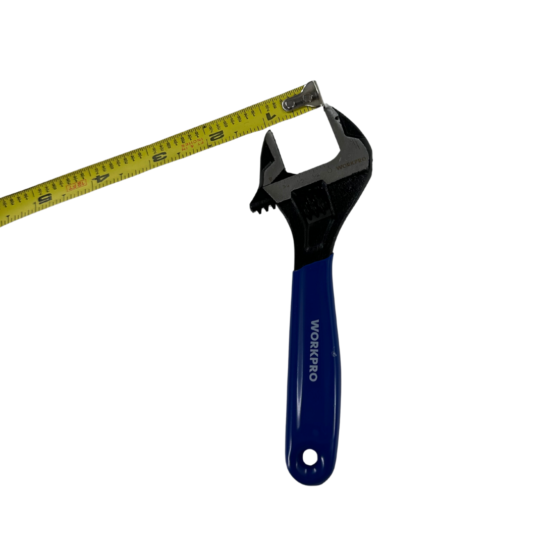 2 Piece Adjustable Wrench Set for Household Plumbing and DIY Installs