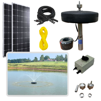 RPS F200/400 Solar Fountain Pump