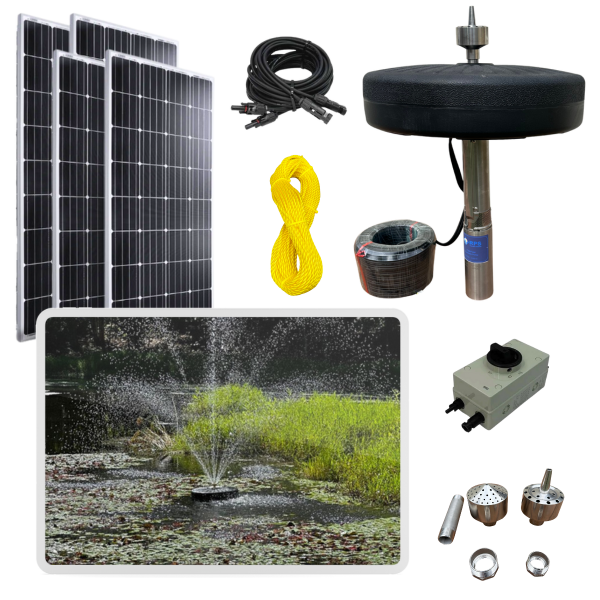 RPS F200/400 Solar Fountain Pump