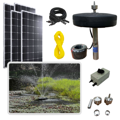 RPS F200/400 Solar Fountain Pump