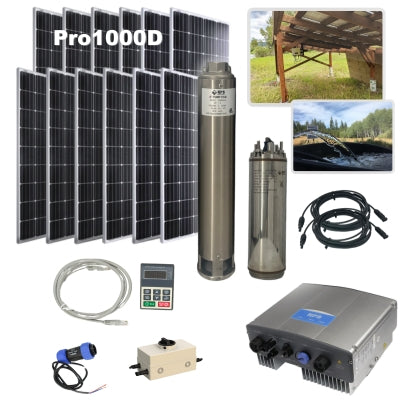 RPS Pro Series D - Deep Well Solar Pump Kits (Over 300ft)