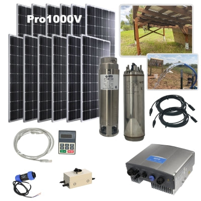 RPS Pro Series V - High Volume Solar Pump Kits (Under 300ft)