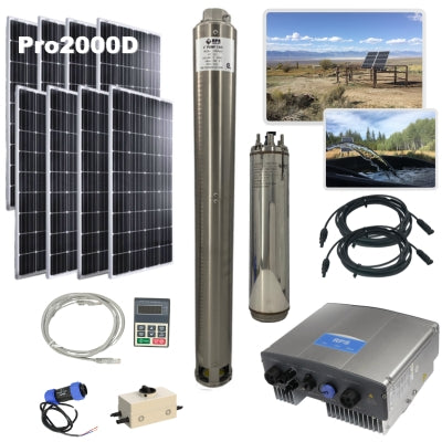 RPS Pro Series D - Deep Well Solar Pump Kits (Over 300ft)