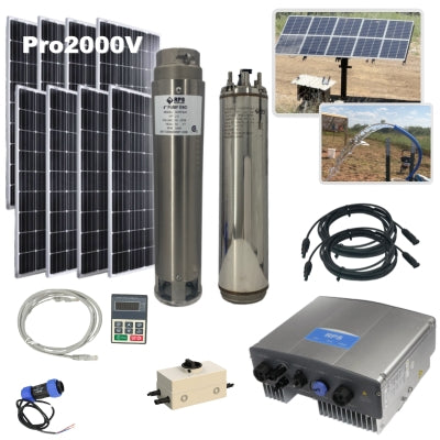 RPS Pro Series V - High Volume Solar Pump Kits (Under 300ft)