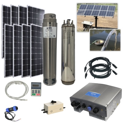 RPS Pro Series V - High Volume Solar Pump Kits (Under 300ft)