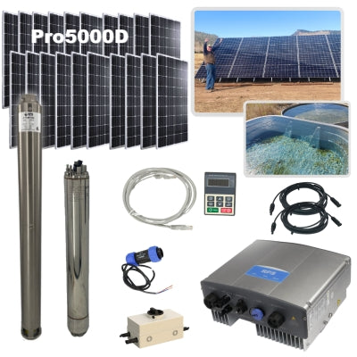 RPS Pro Series D - Deep Well Solar Pump Kits (Over 300ft)