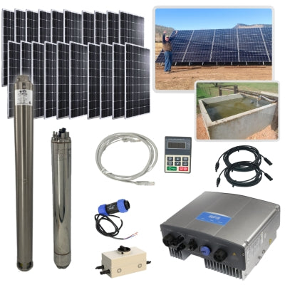 RPS Pro Series D - Deep Well Solar Pump Kits (Over 300ft)