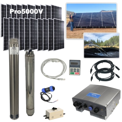 RPS Pro Series V - High Volume Solar Pump Kits (Under 300ft)