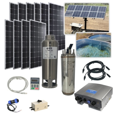 RPS Pro Series V - High Volume Solar Pump Kits (Under 300ft)