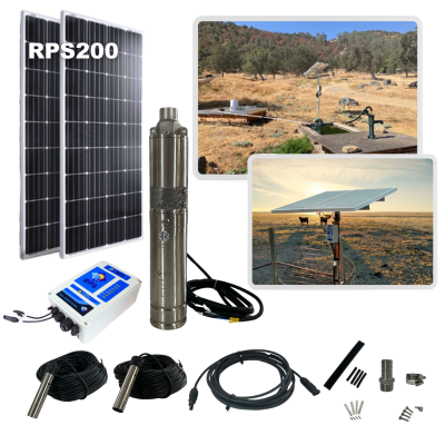 RPS Solar Well Pump System - Sized by RPS Pump Specialist