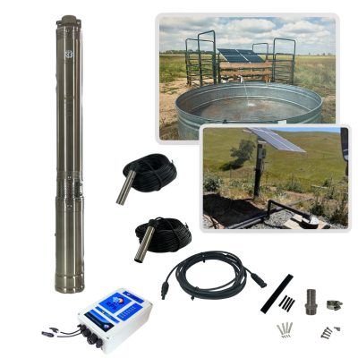 RPS 400V+ Solar Well Pump Kit (High Volume)