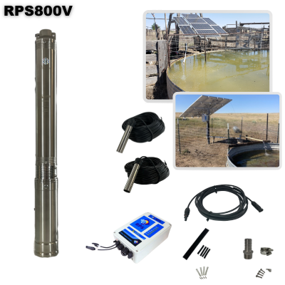 RPS 800V+ Solar Well Pump Kit (High Volume)