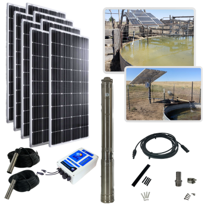 RPS 800V+ Solar Well Pump Kit (High Volume)