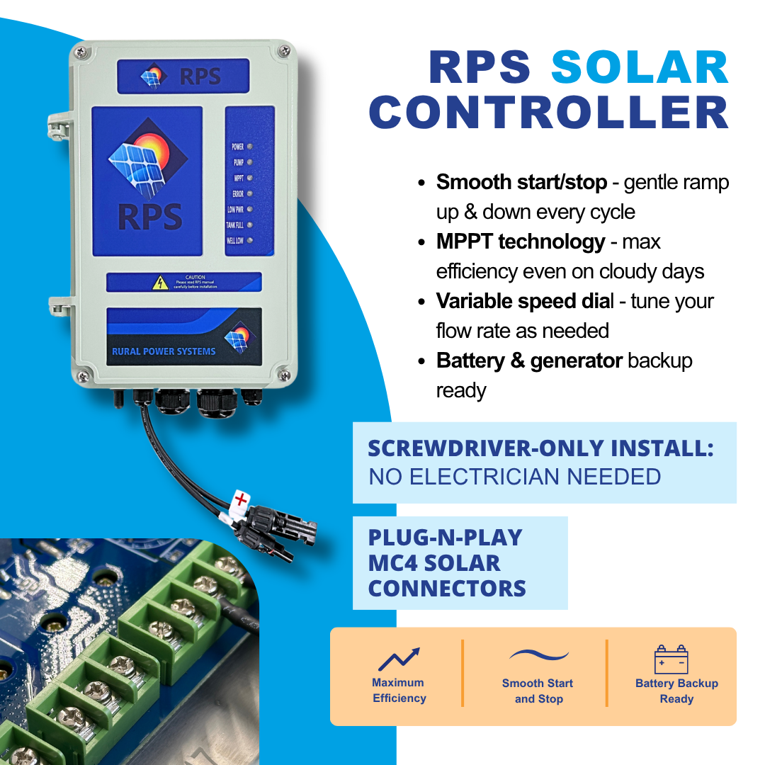 RPS 800 Solar Well Pump Kit