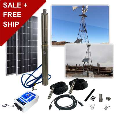 RPS Solar Well Pump System - Sized by RPS Pump Specialist