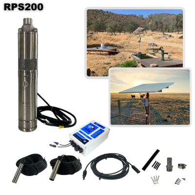 RPS 200 Solar Well Pump Kit