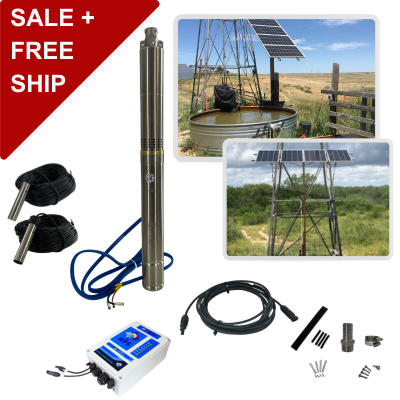 RPS Solar Well Pump System - Sized by RPS Pump Specialist