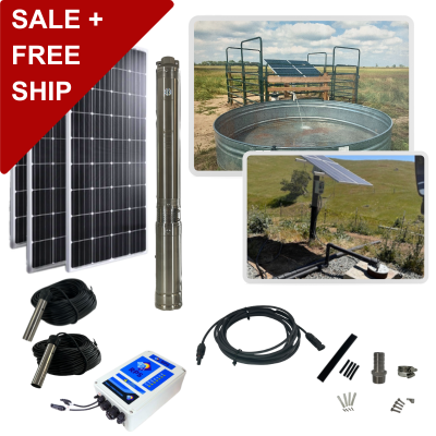 RPS Solar Well Pump System - Sized by RPS Pump Specialist