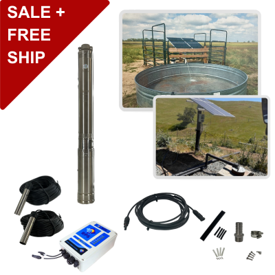 RPS Solar Well Pump System - Sized by RPS Pump Specialist