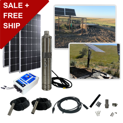 RPS Solar Well Pump System - Sized by RPS Pump Specialist