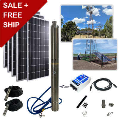 RPS Solar Well Pump System - Sized by RPS Pump Specialist