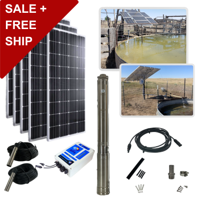 RPS Solar Well Pump System - Sized by RPS Pump Specialist