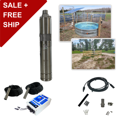 RPS Solar Well Pump System - Sized by RPS Pump Specialist