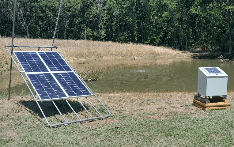 RPS AIR-ation Kits - Solar Pond Aeration System with Brushless Solar Air Compressor