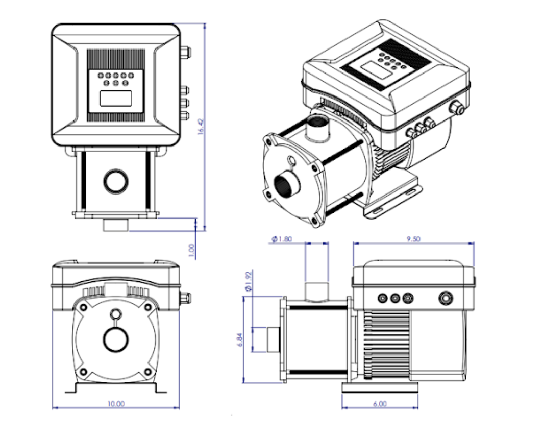 3 HP Eco-Steady™ Booster Pump