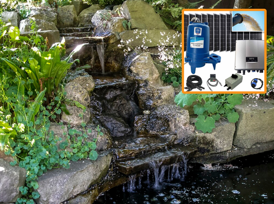 SolarFalls™ - The World’s First Solar Powered Waterfall Maker from RPS