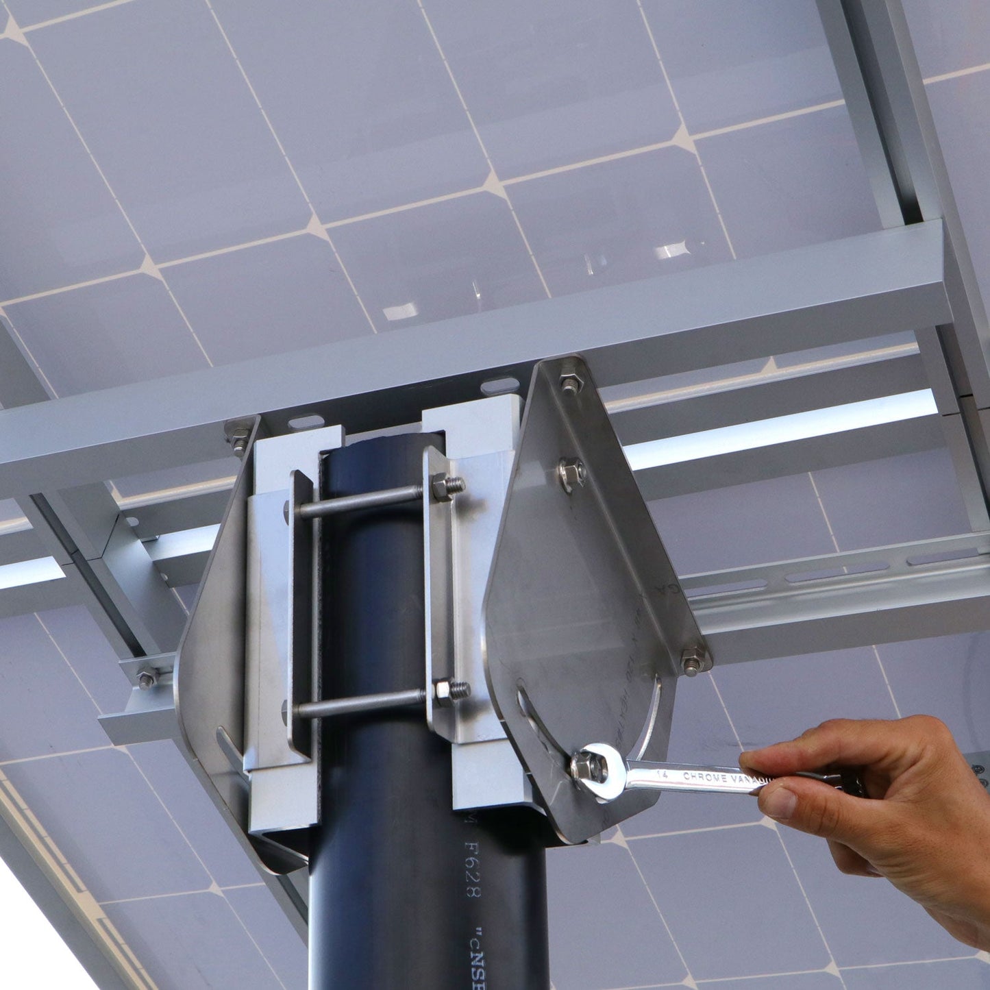 RPS Top-of-Pole Solar Panel Mount Kits - Sized by RPS Pump Specialist