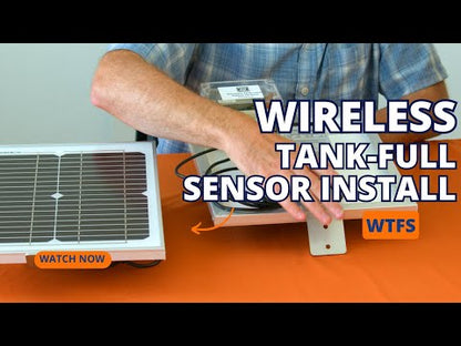 Wireless Water Tank Sensor for Remote Pump Shutoff