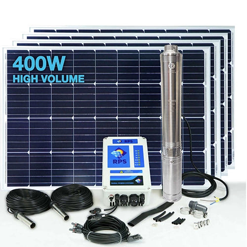 RPS 400V+ Solar Well Pump Kit (High Volume)