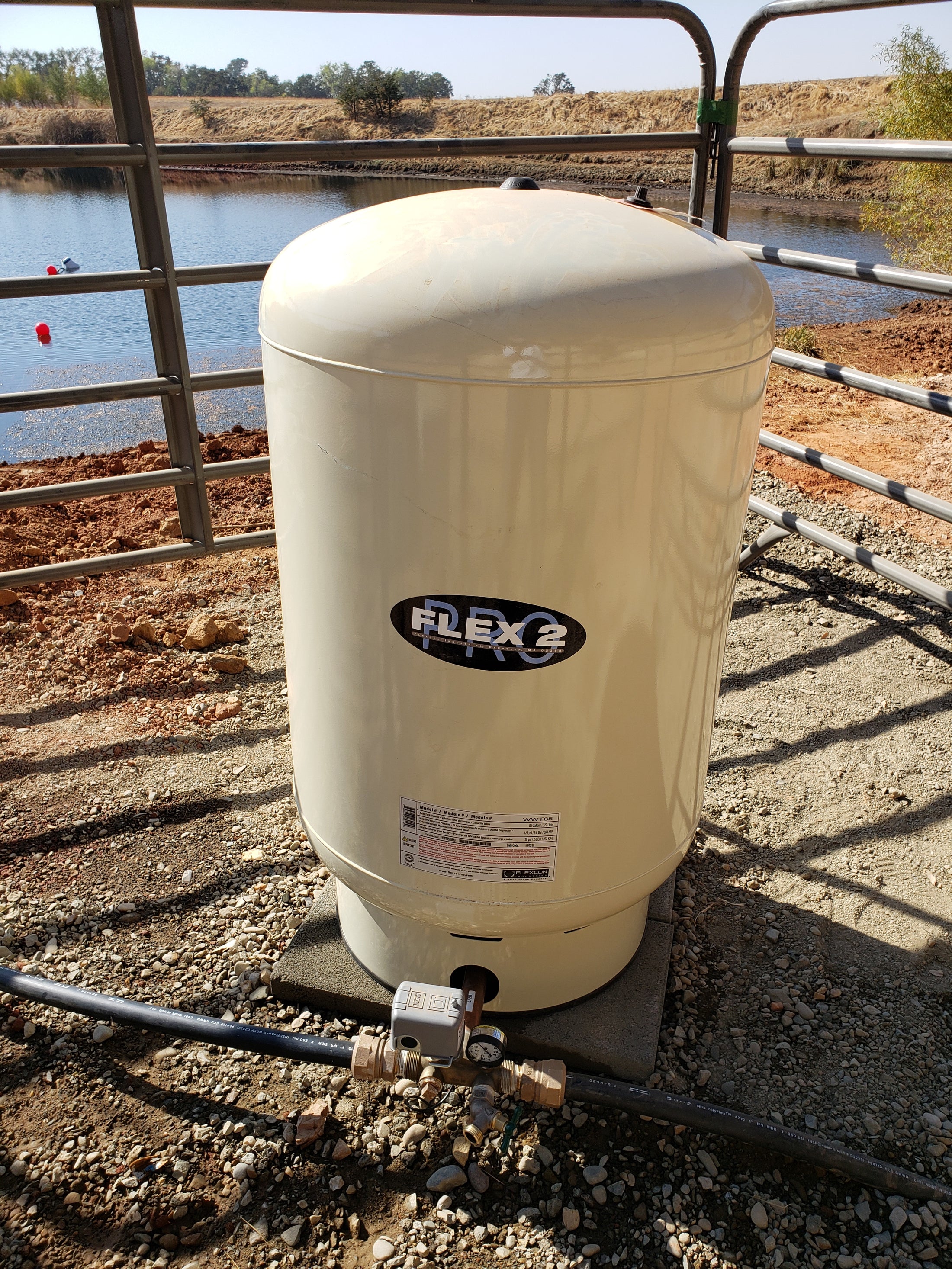 Reverse Action Pressure Switch for Solar Pumps (Optional Poly Pipe Bar