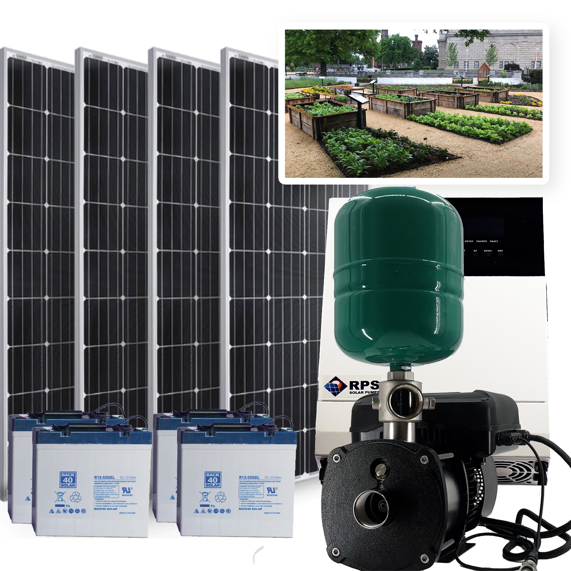 BP3 Eco-Steady Booster Pump™ System 3HP – RPS Solar Pumps