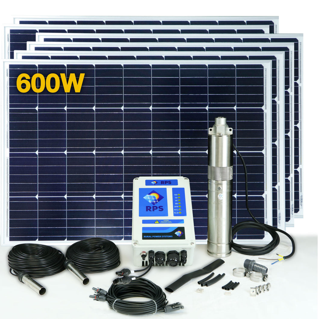 RPS 600 Solar Well Pump Kit RPS Solar Pumps